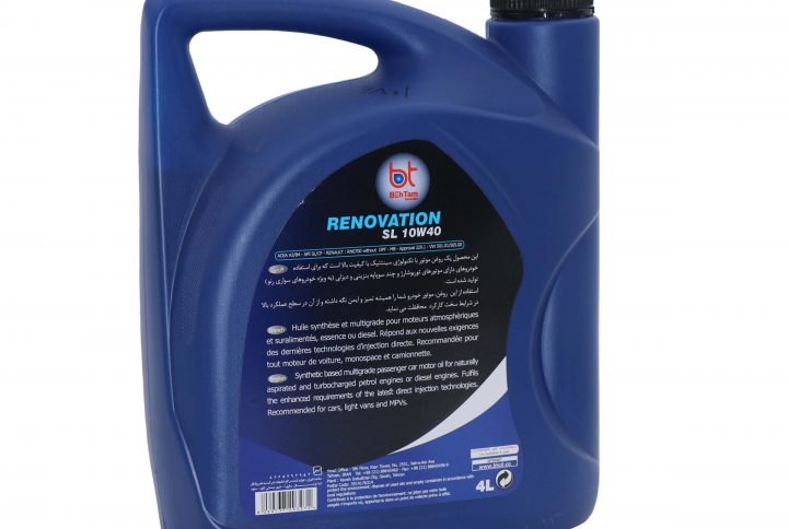 روغن موتور Renovation- SL 10w40- 4 L ایساکو