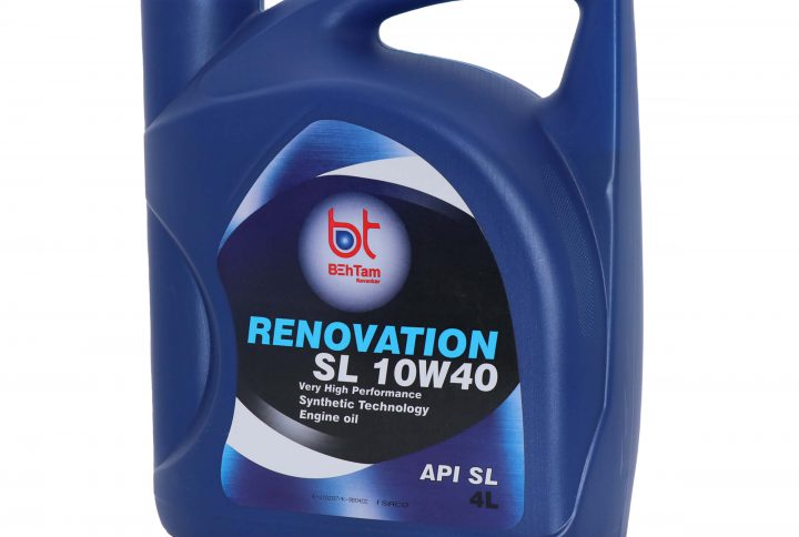 روغن موتور Renovation- SL 10w40- 4 L ایساکو