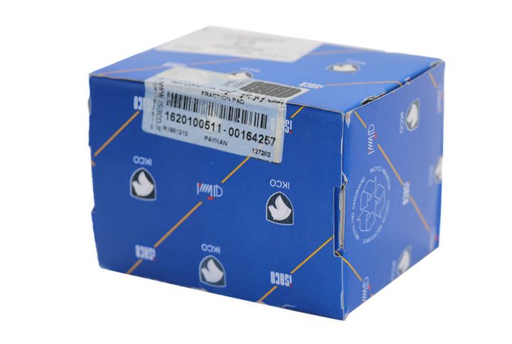 لنت ترمز جلو گوشه دار بدون سیم پیکان ایساکو