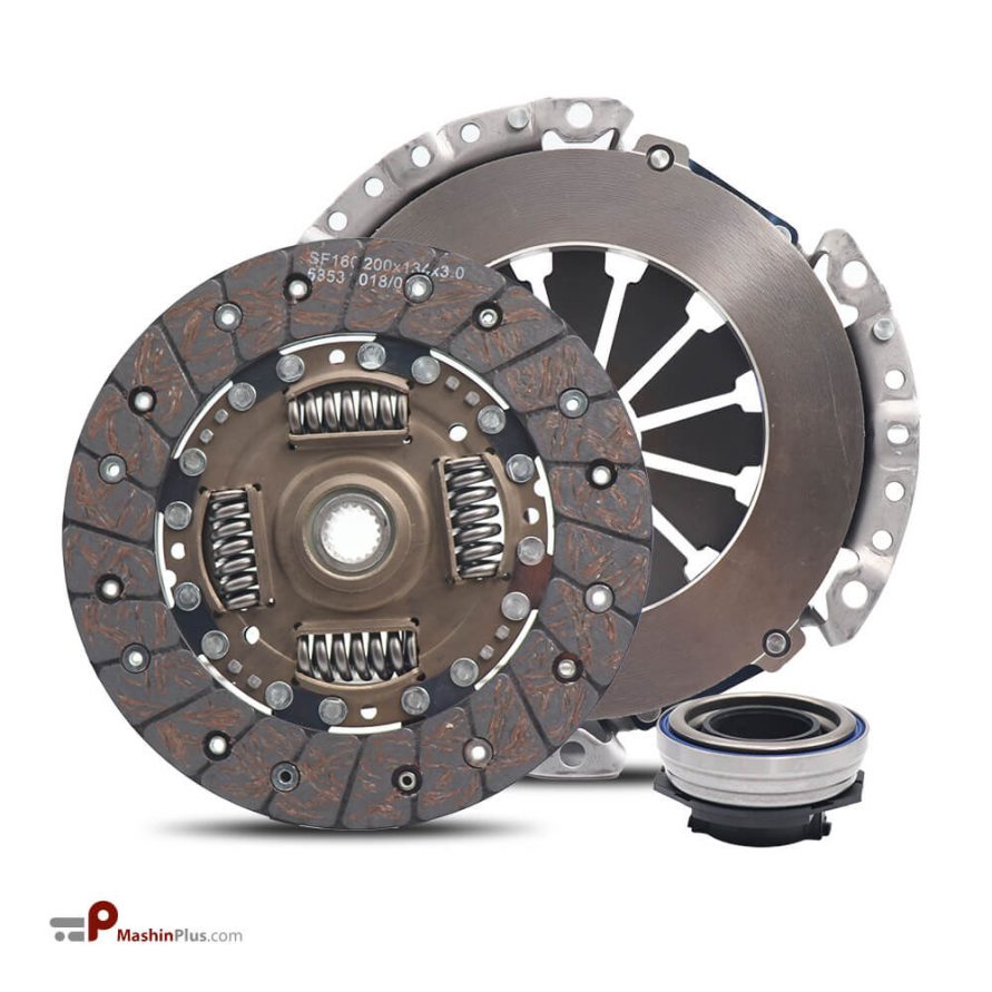 دیسک و صفحه کلاچ تیبا سوخت آما 200 میلی متری