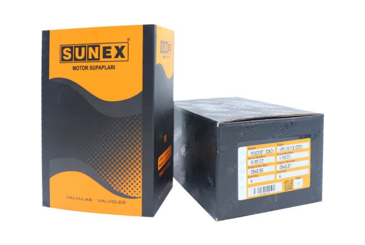 ست سوپاپ پژو 405 دوگانه سوز استاندارد SUNEX