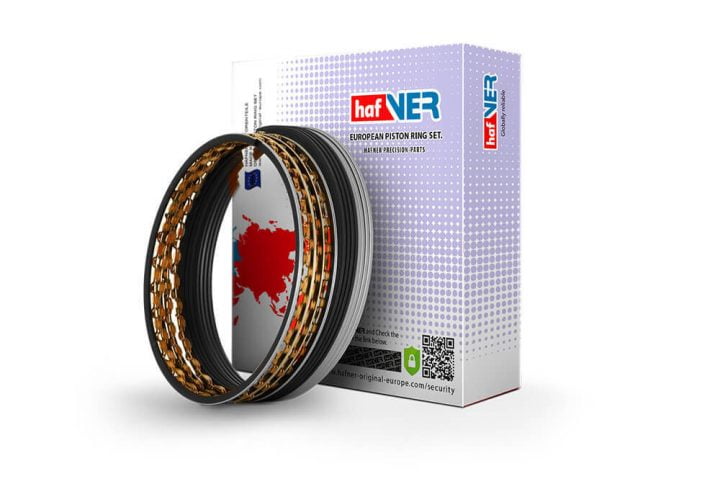 رینگ پیستون پراید تعمیر اول (25) هافنر